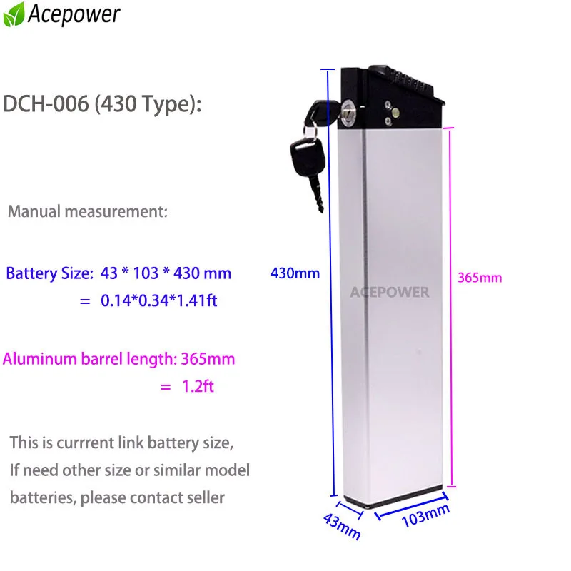 LAFLY X3 X5 JINGHMA R7 R5 Ebik - Ebike Battery 48V 20Ah Hailong 评论和价格