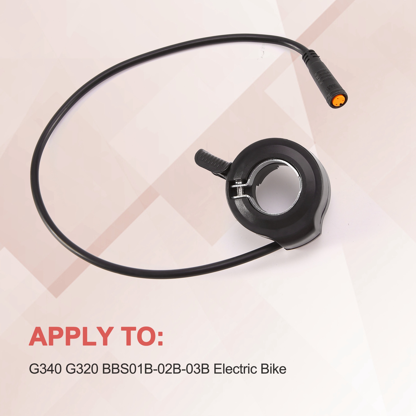 A73T Thumb Throttle for Bafang - Mid Drive Motor Kit 52V 1000W 评论和价格
