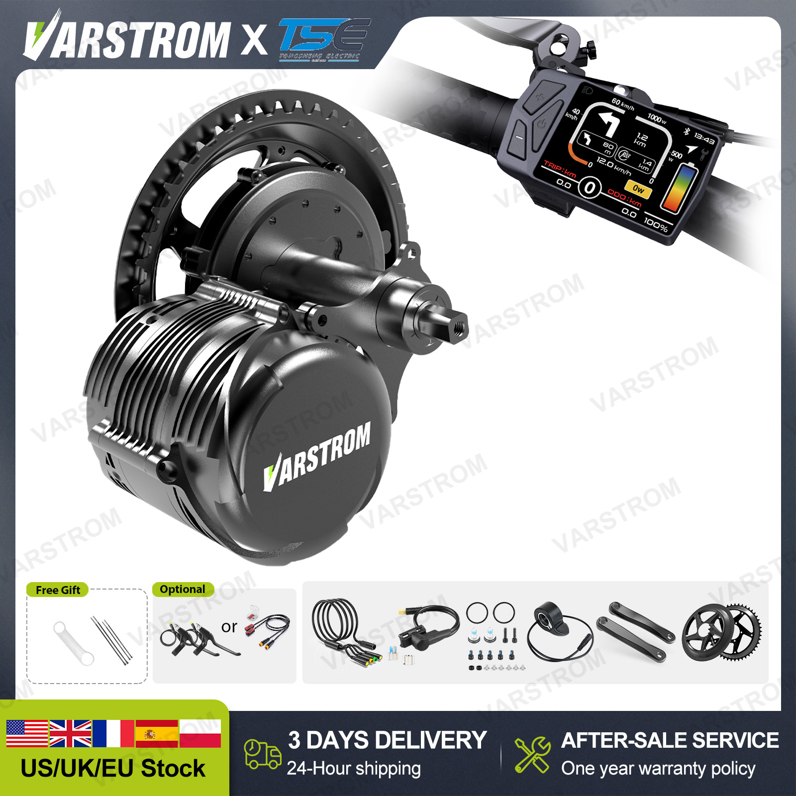 [US 3 Days Fast delivery] Tong - Tongsheng Tsdz2B Mid Drive Motor 评论和价格