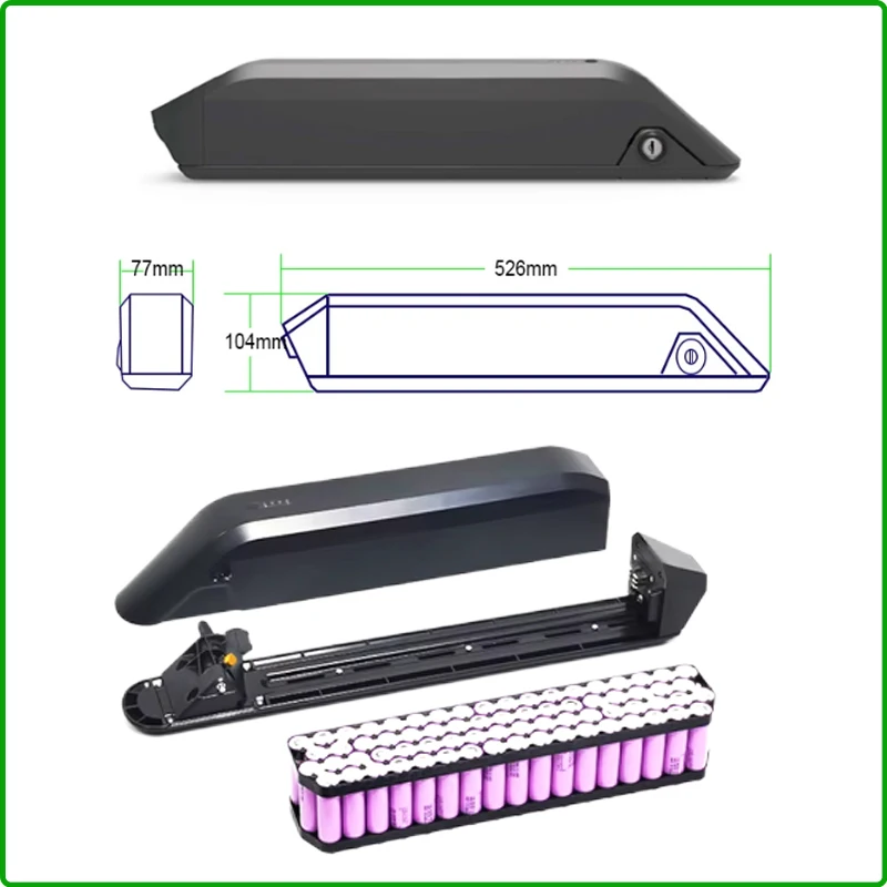 Original 18650 EBike Battery 4 - Ebike Battery 48V 20Ah Hailong 评论和价格