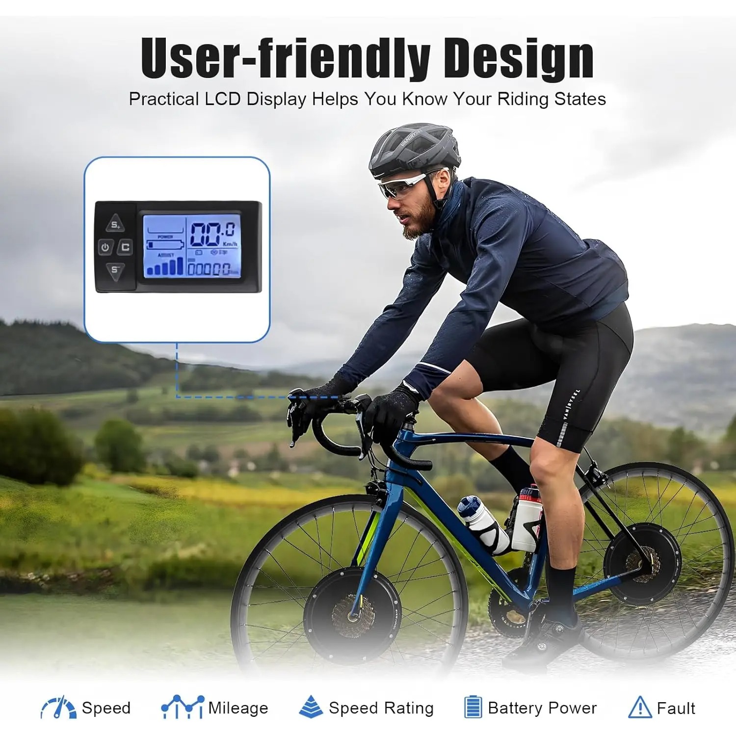 48V 1500W Electric Bike Conver - Ebike Conversion Kit 72V 3000W 评论和价格