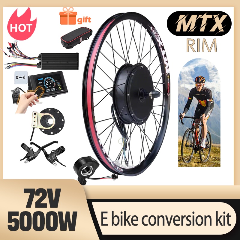 MTX39 E bike Conversion Kit 72 - 72V 5000W Hub Motor Kit 评论和价格