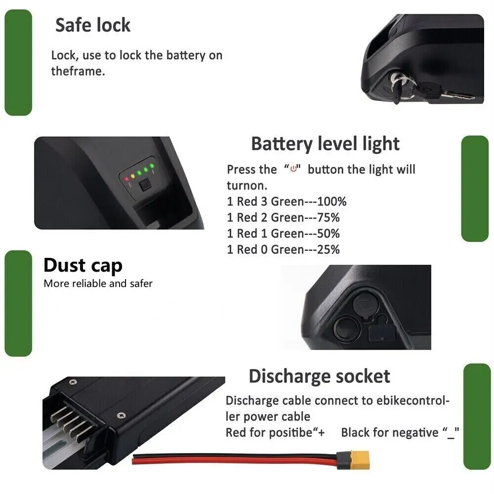 Hailong E-Bike Battery 36V 48V - Ebike Battery 48V 20Ah Hailong 评论和价格